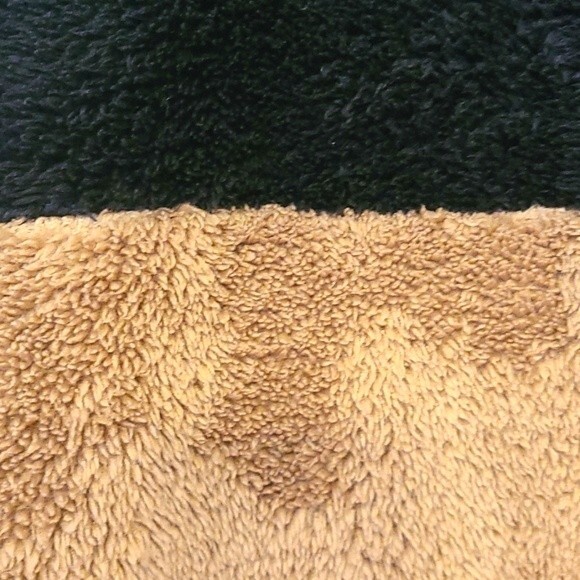 Beeson River Black & Tan Oversized Sherpa Women's Size Small - Picture 4 of 8